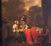 Gerbrand van den Eeckhout Party on a Terrace china oil painting reproduction